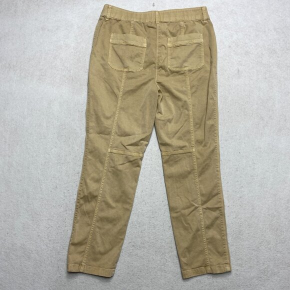 Chicos Pants Women's 1R Tan Utility Stretch Leggings Actual 30 X 26 - Picture 11 of 11